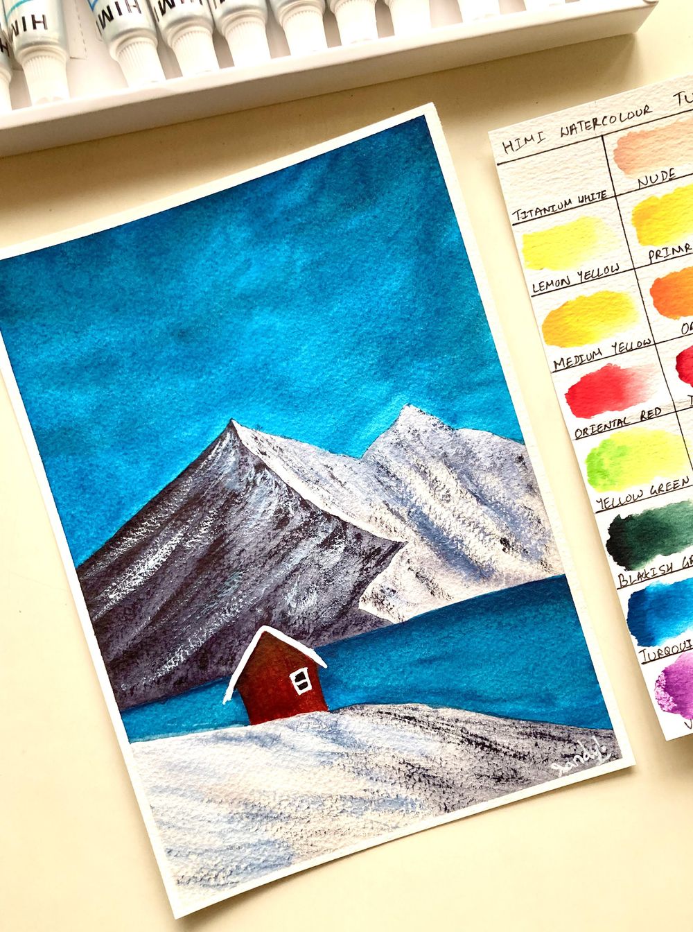 30 days watercolour challenge - image 17 - student project
