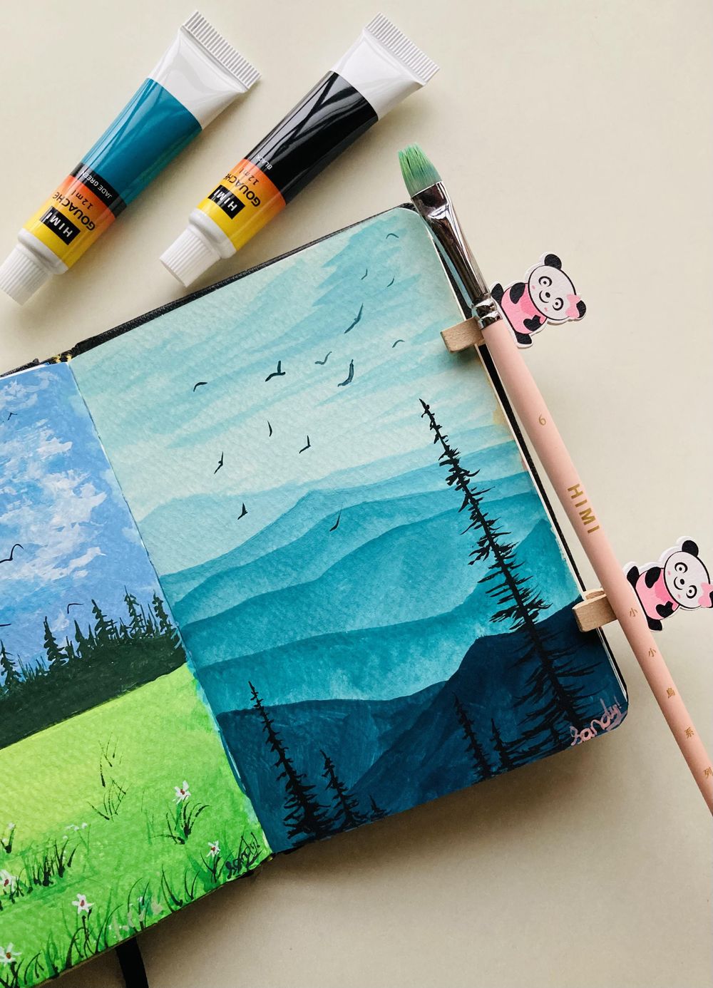 30 days gouache challenge - image 7 - student project