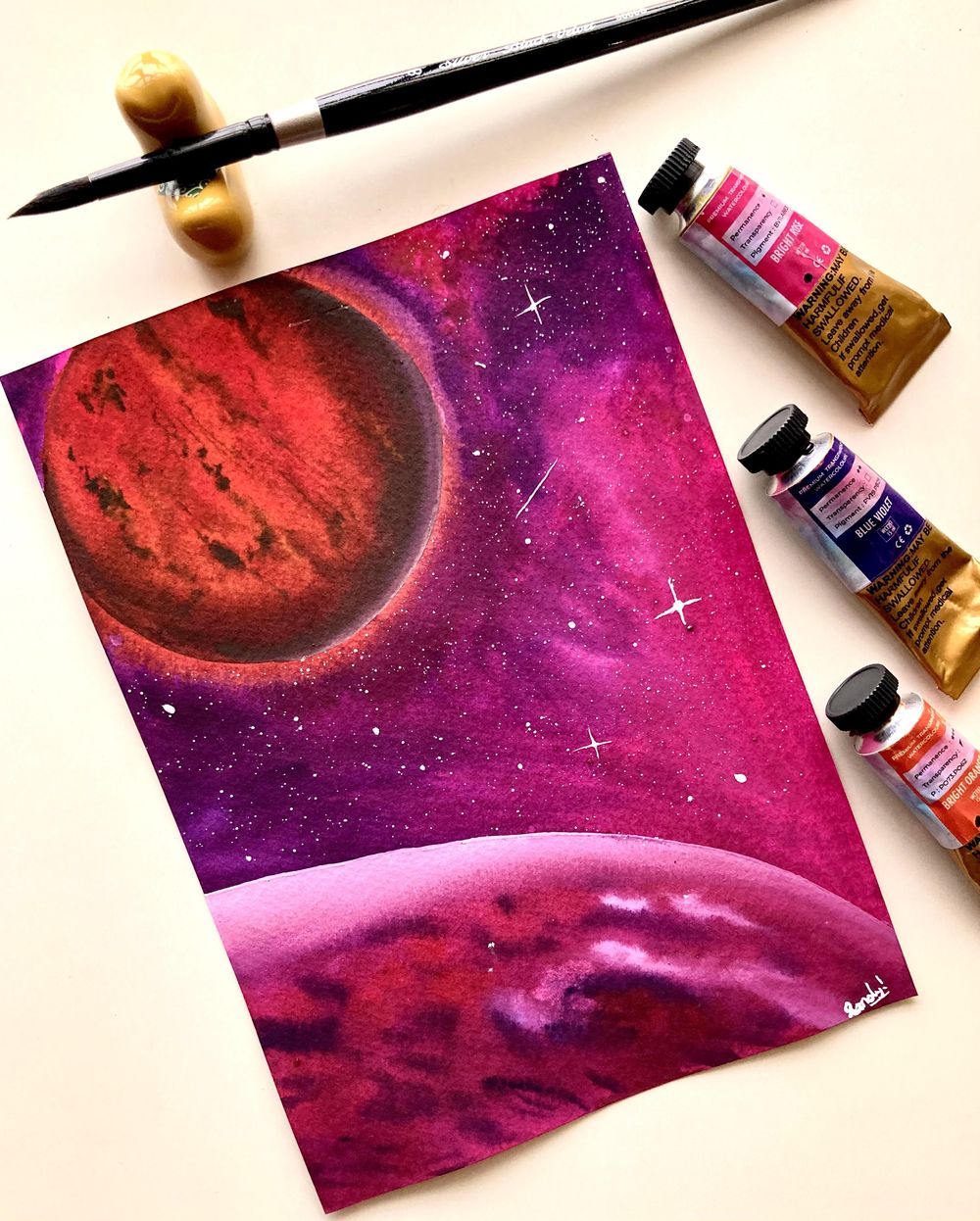 Cosmic reflection - image 3 - student project