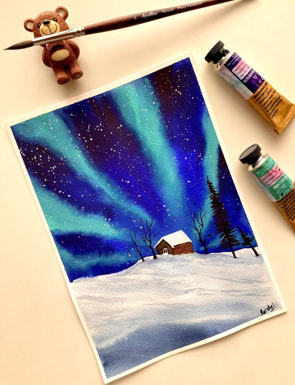 30 days watercolour challenge - image 30 - student project