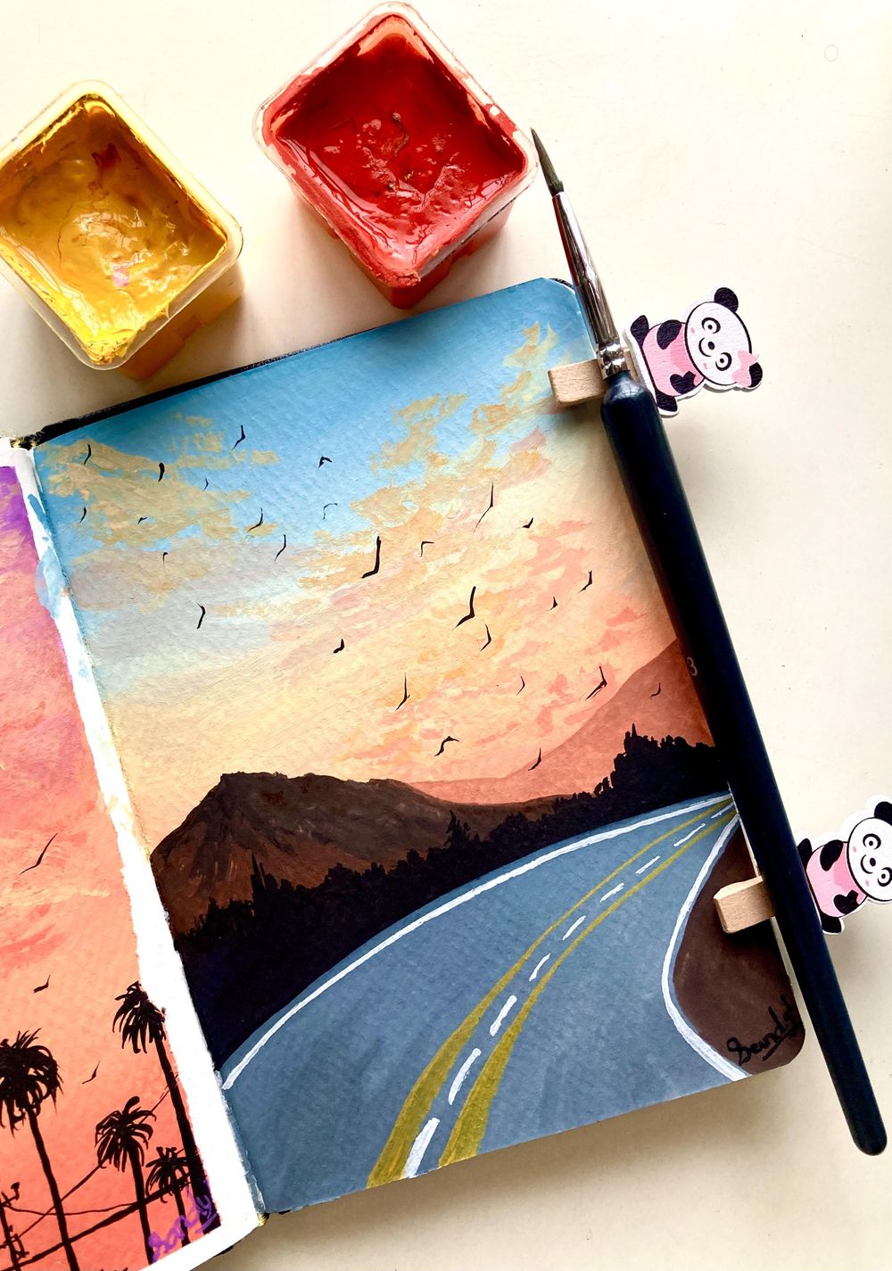 30 days gouache challenge - image 5 - student project