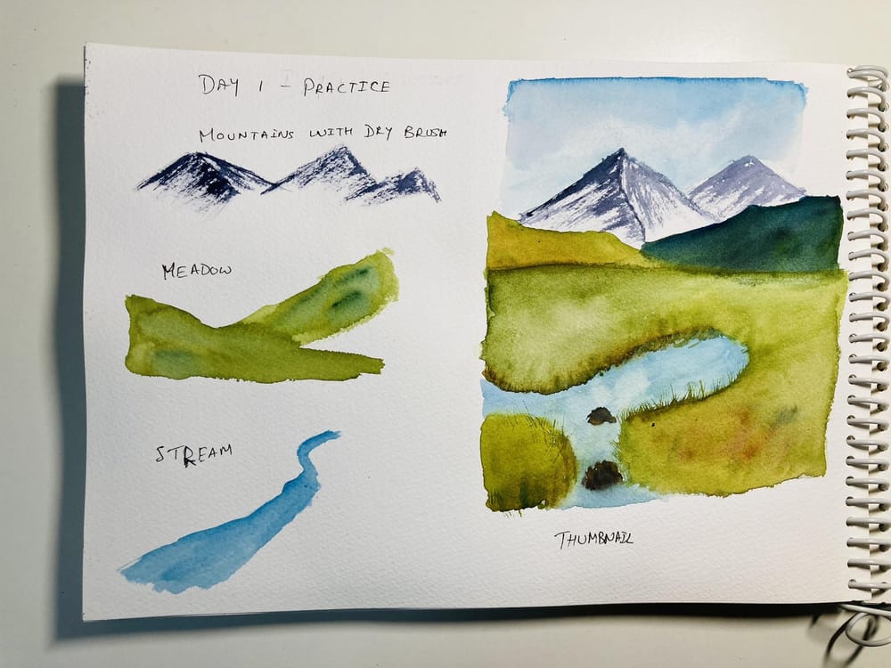 Spring Landscapes - image 7 - student project