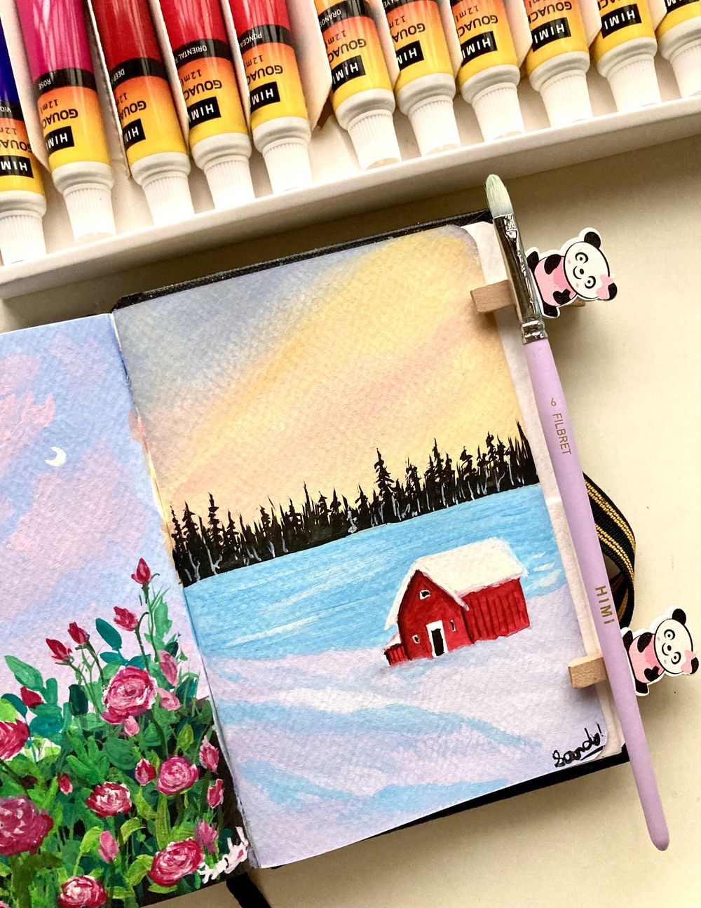 30 days gouache challenge - image 28 - student project