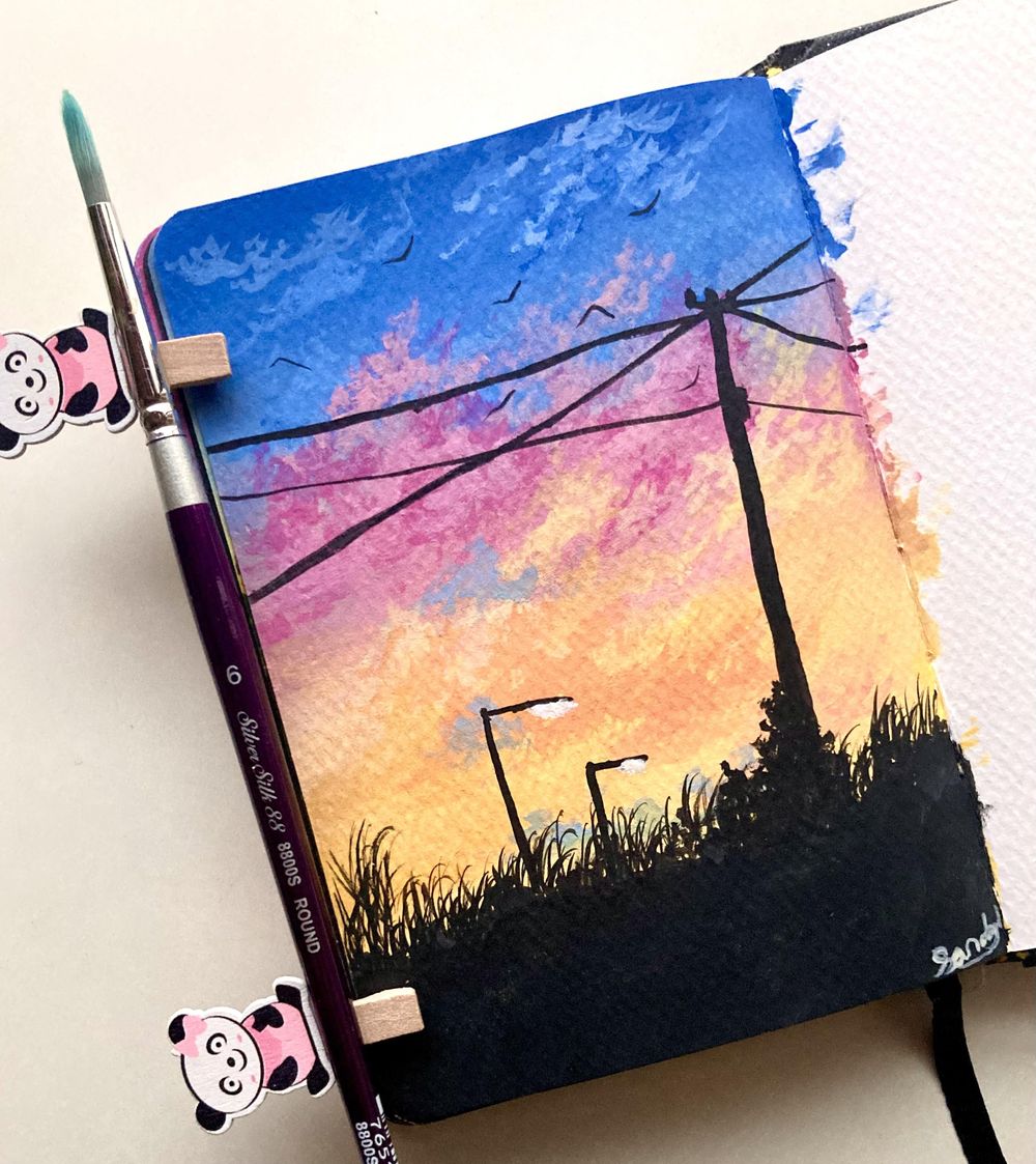 30 days gouache challenge - image 23 - student project