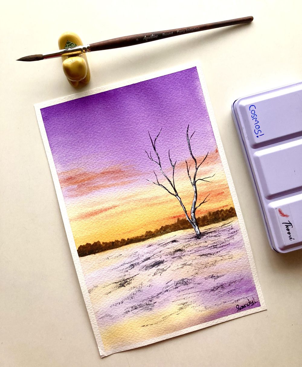 30 days watercolour challenge - image 5 - student project