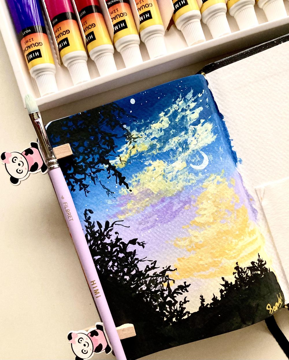 30 days gouache challenge - image 29 - student project