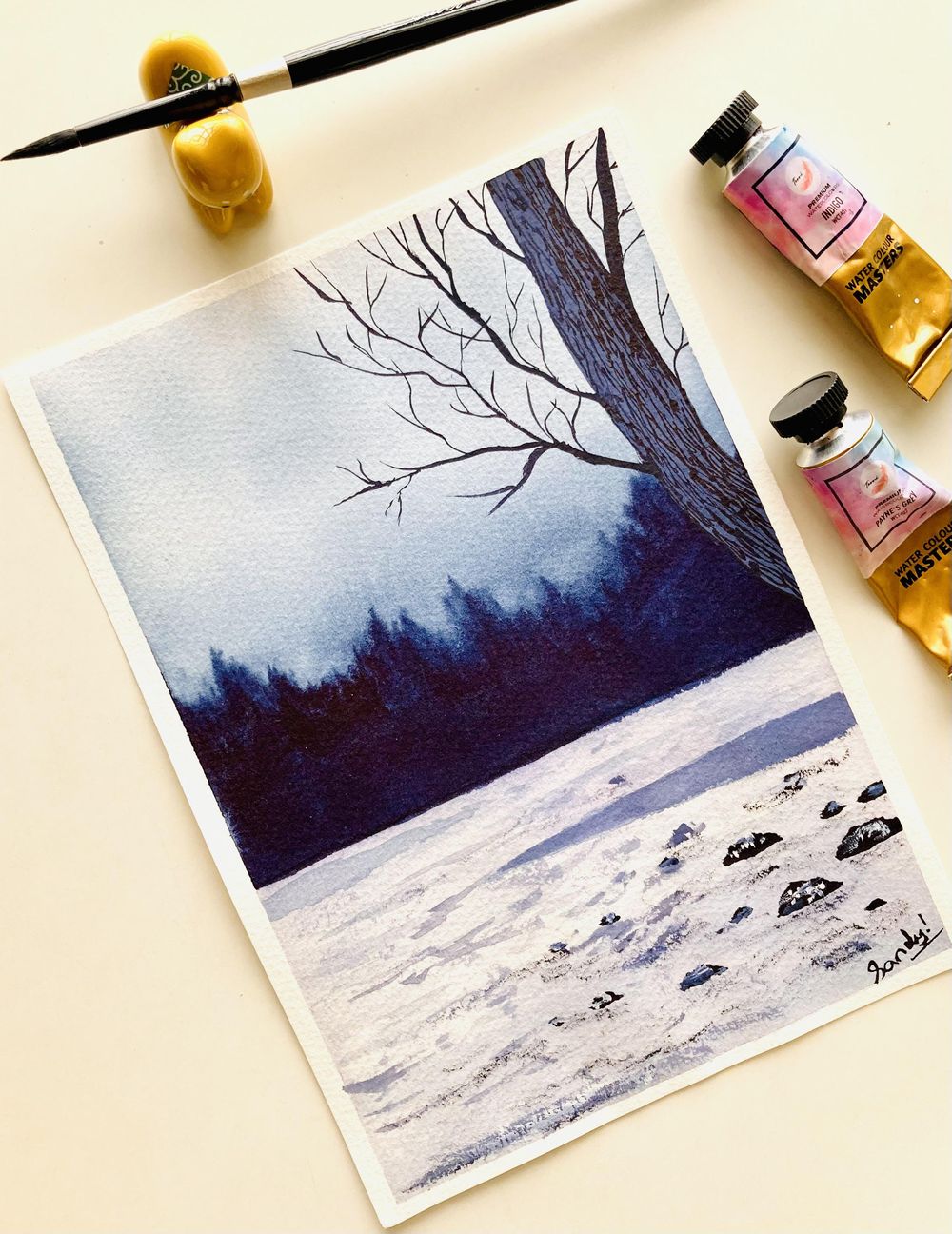 30 days watercolour challenge - image 28 - student project