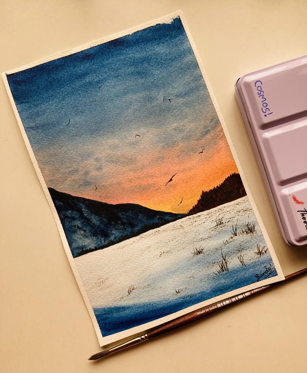 30 days watercolour challenge - image 6 - student project