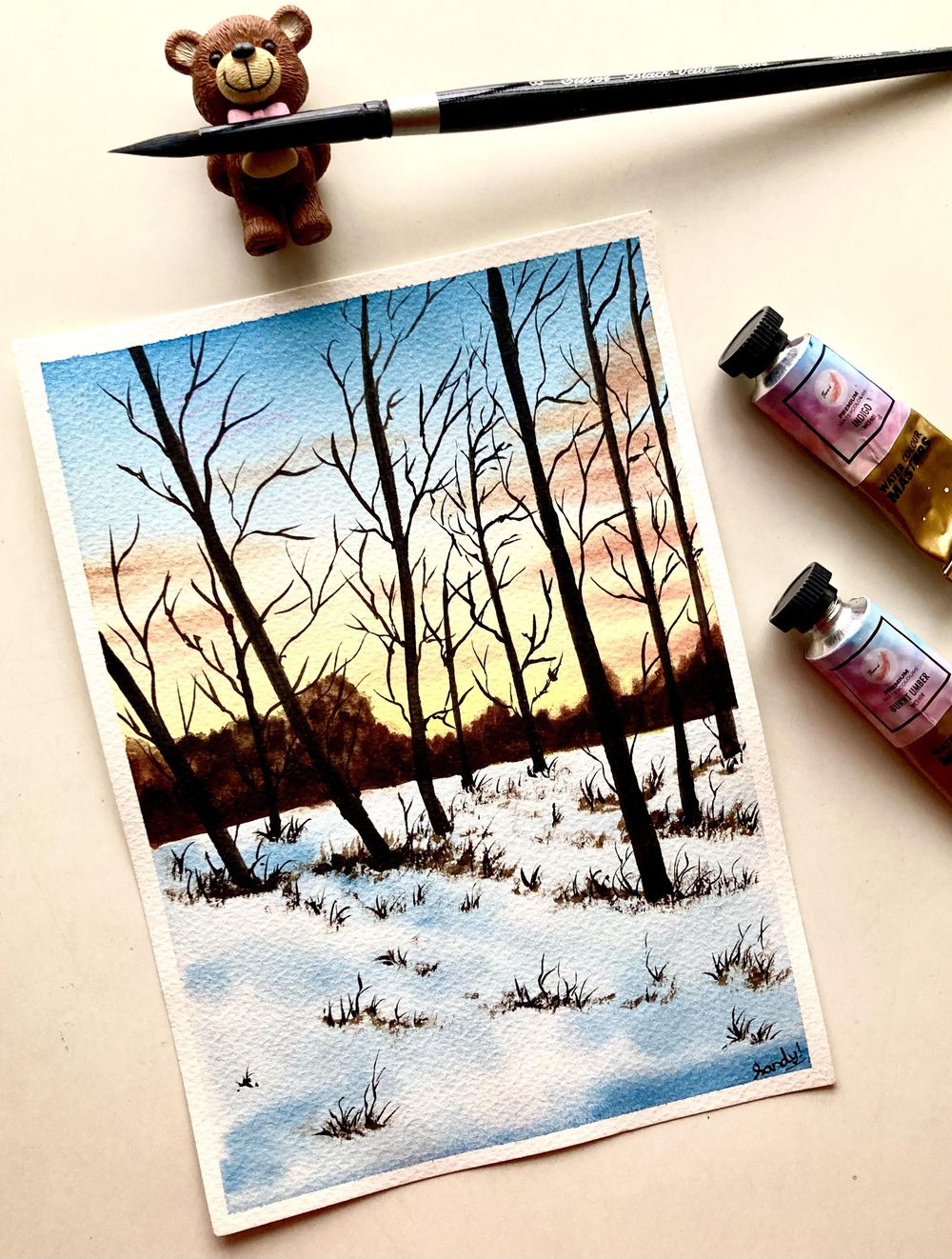 30 days watercolour challenge - image 13 - student project