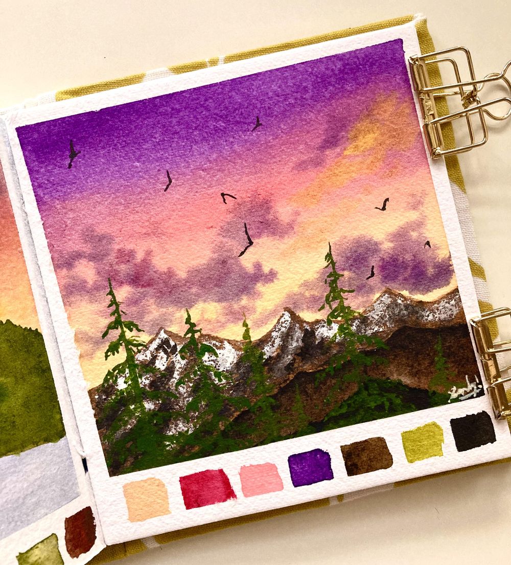15 day watercolour challenge - image 3 - student project