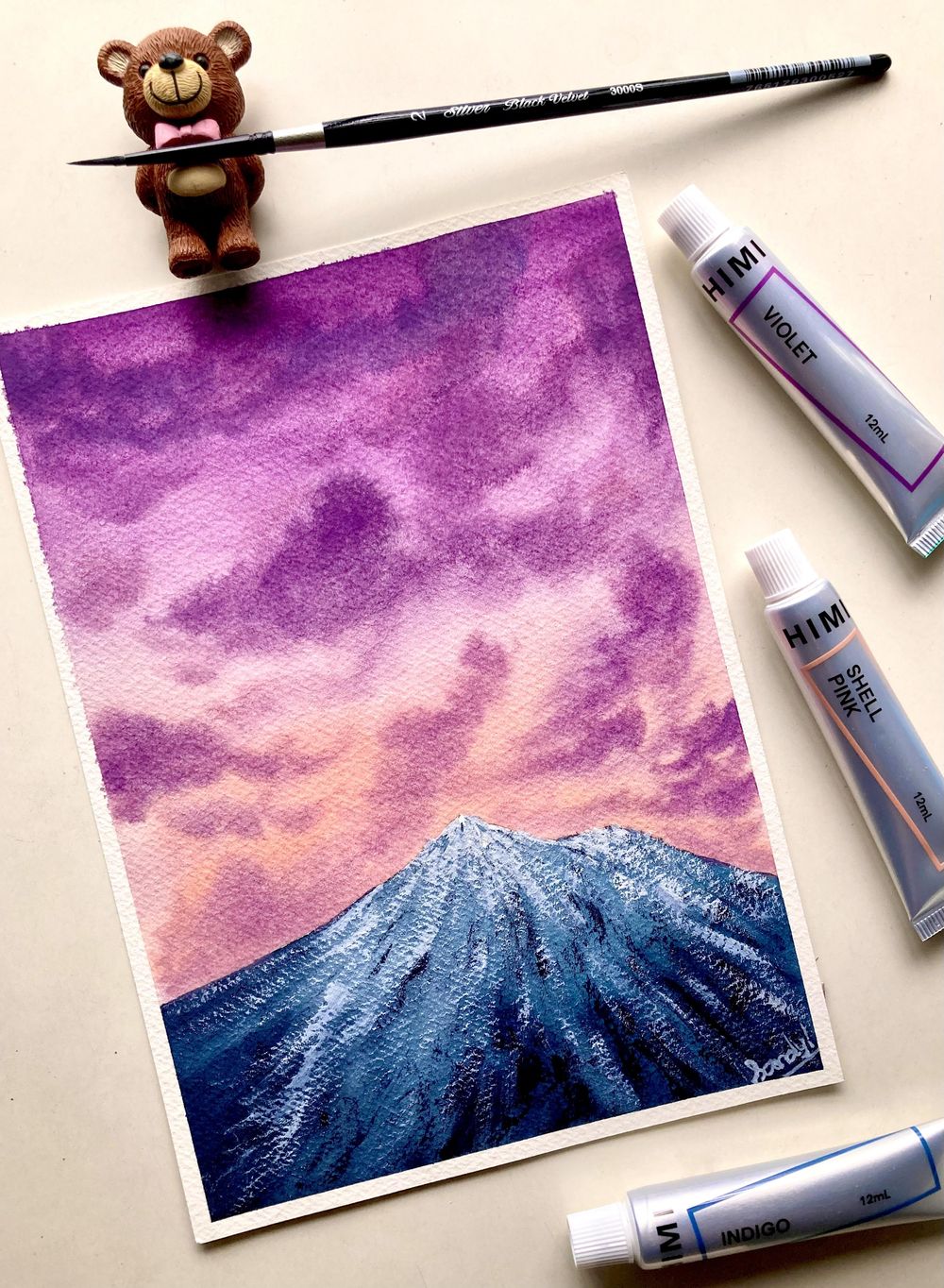 30 days watercolour challenge - image 20 - student project