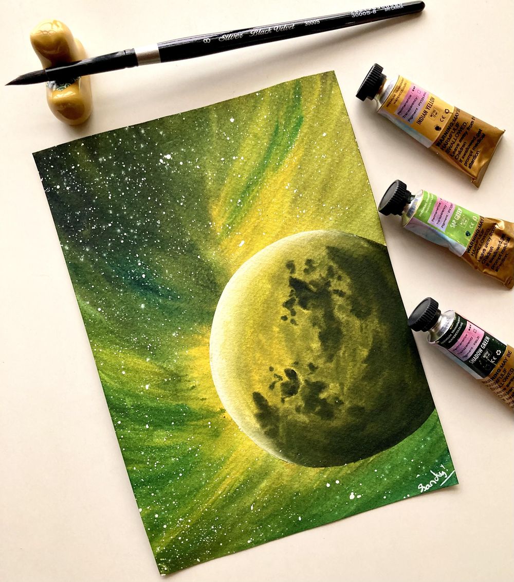 Cosmic reflection - image 2 - student project