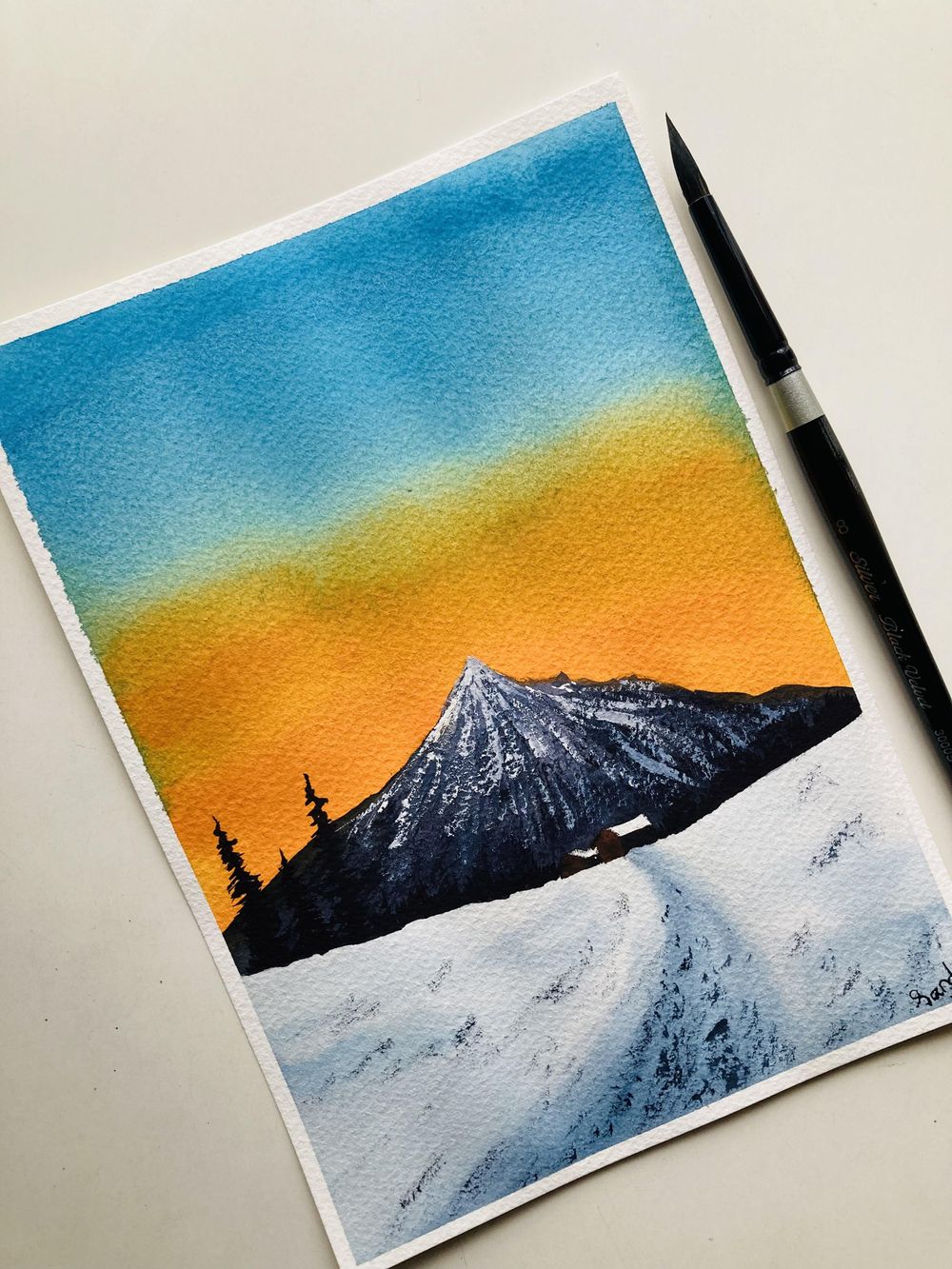 30 days watercolour challenge - image 23 - student project