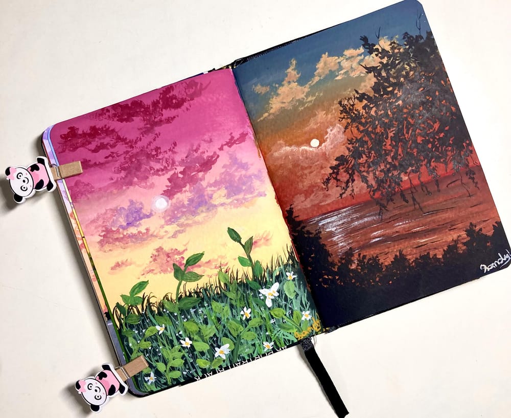 30 days gouache challenge - image 14 - student project