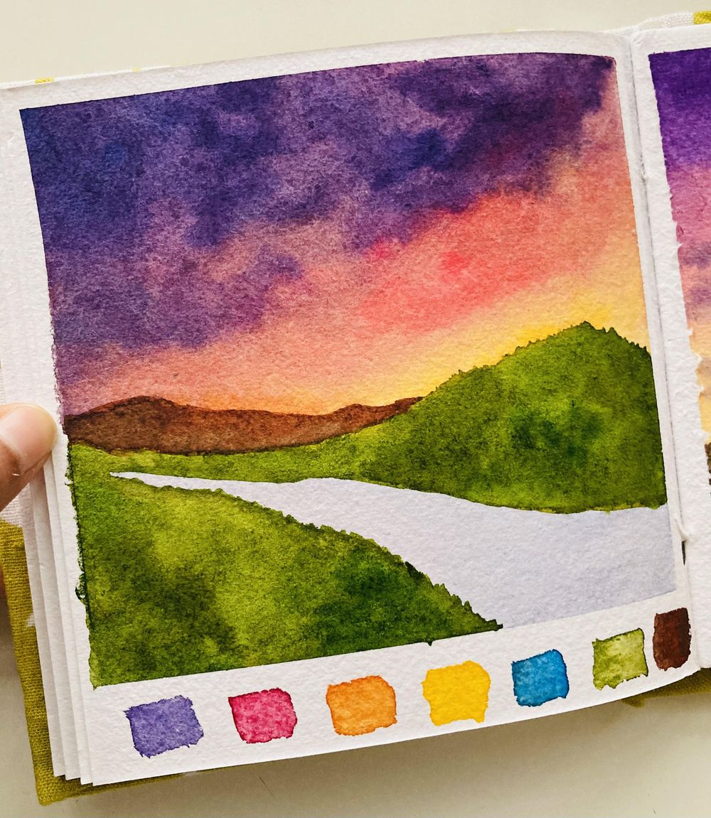 15 day watercolour challenge - image 2 - student project