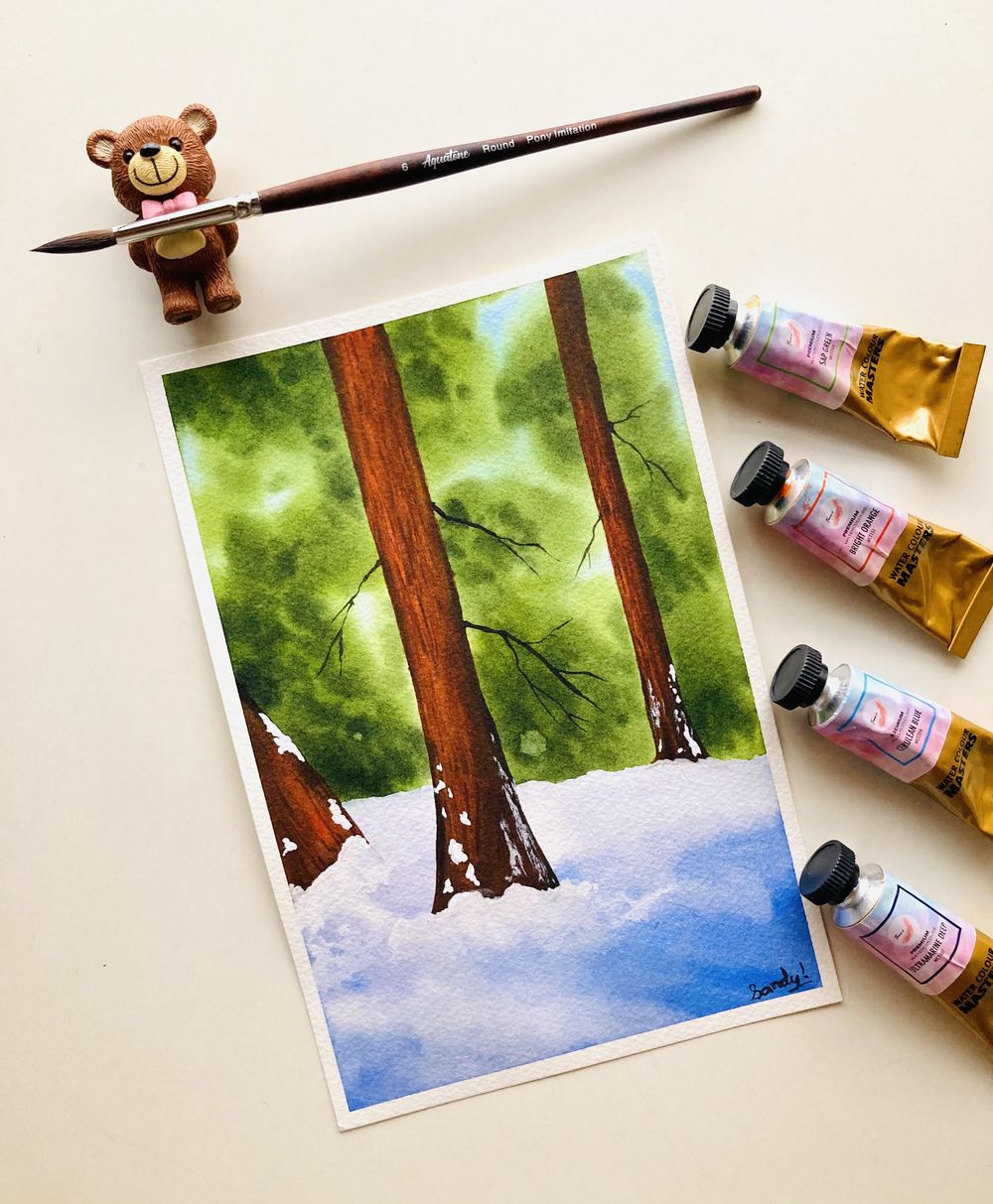 30 days watercolour challenge - image 2 - student project