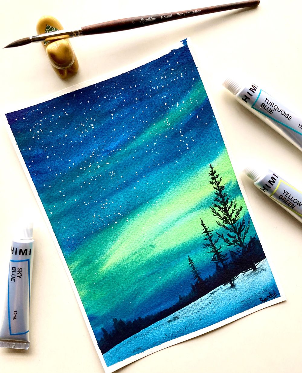 30 days watercolour challenge - image 12 - student project