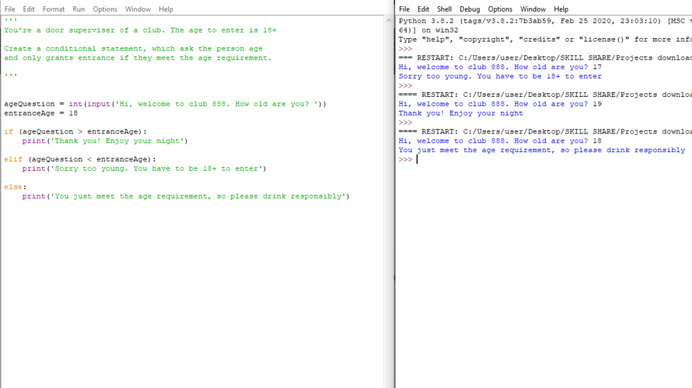 Beginner to Python - See projects - image 4 - student project