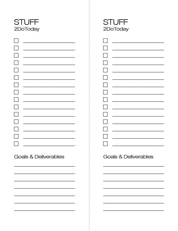 Checklists! - image 1 - student project