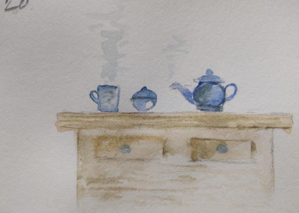 31denní výzva v malování akvarelem. Mám už všechny dny#TopWatercolorStudent2025 - image 4 - student project