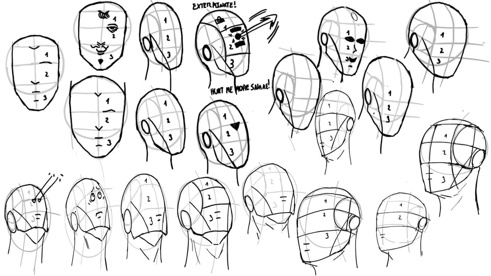 Heads, Heads, Heads...and Skulls! - image 2 - student project