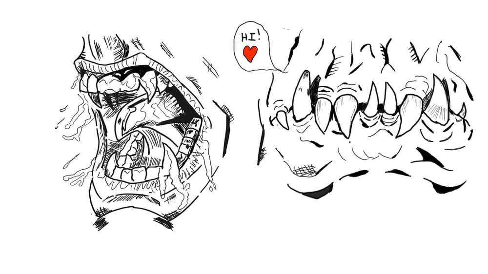 Mouths! Mouths! Mouths...and crabs! - image 3 - student project