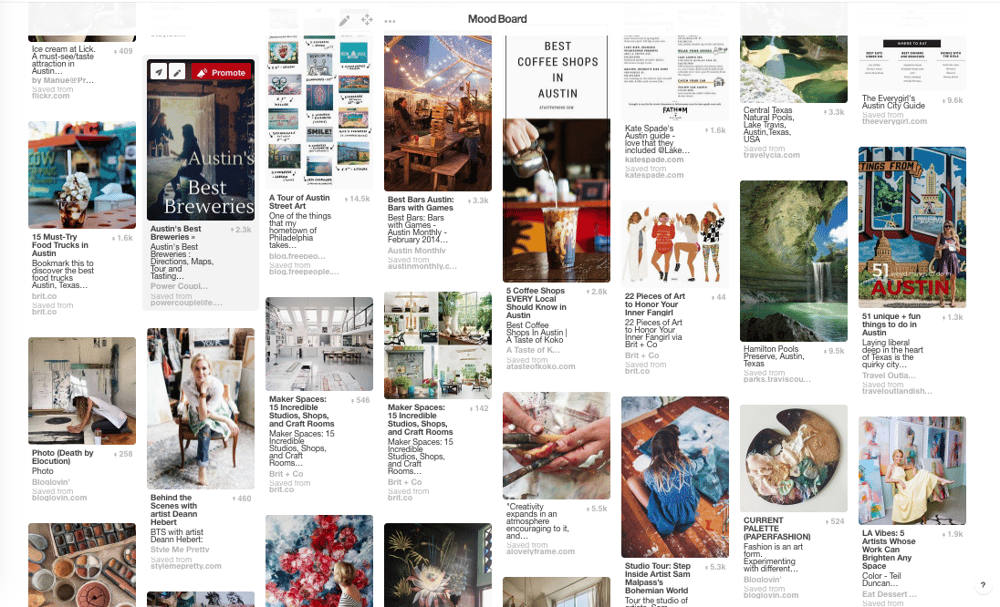 Target Audience Mood Board - image 1 - student project