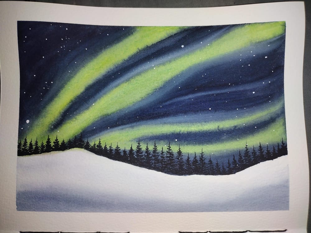 Day 1-10 Therapudic Winter Landscapes - image 7 - student project
