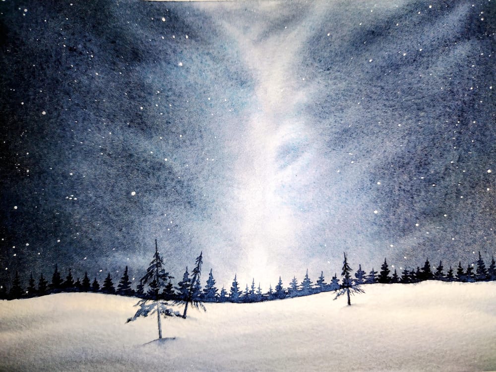 Day 1-10 Therapudic Winter Landscapes - image 8 - student project