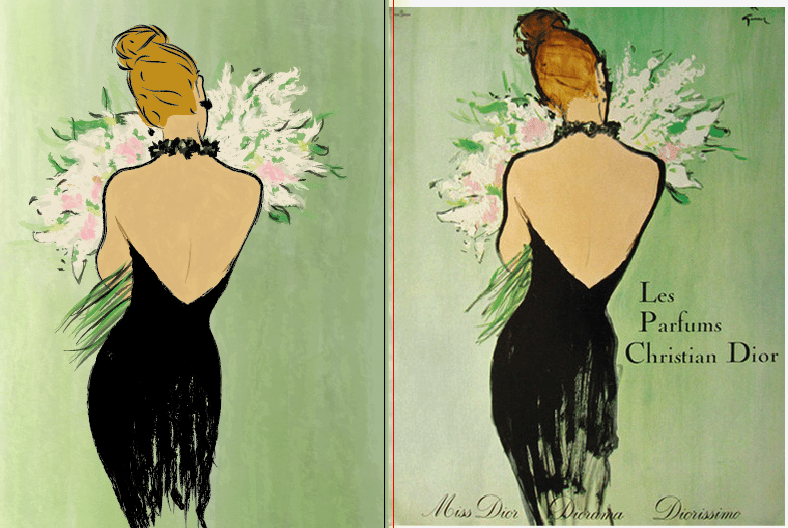 Vintage Dior Poster - image 5 - student project