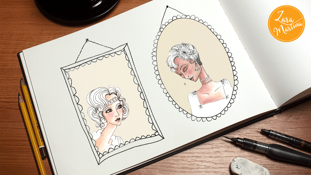 Animated fashion illustrations - image 1 - student project