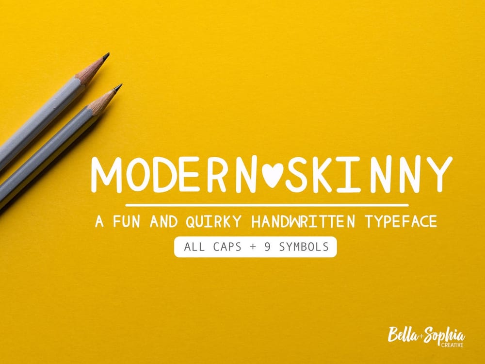 My Hand Drawn Font! - image 1 - student project