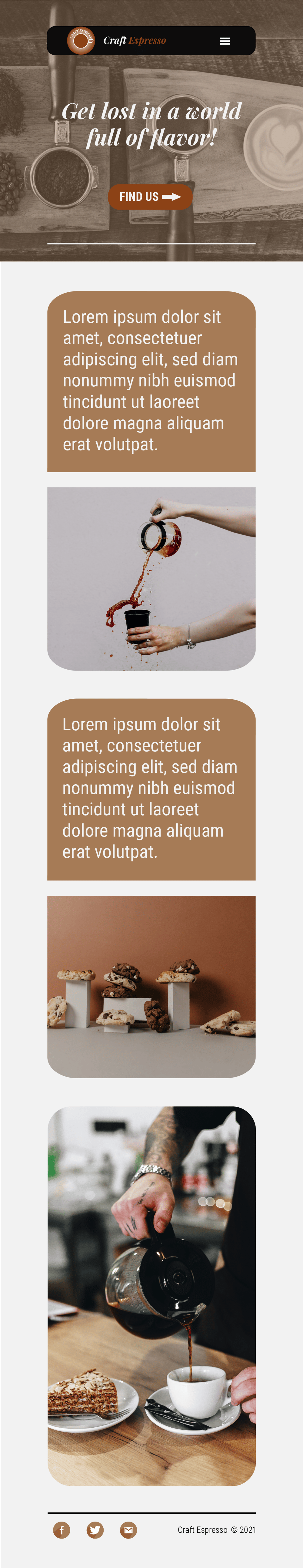 UI Craft Espresso - image 4 - student project