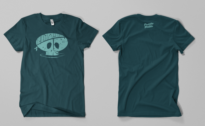 Puddle Pirate Shirt Design - image 3 - student project