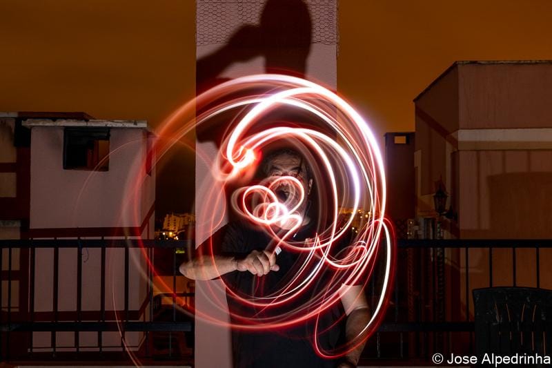 First experiment on Light Painting - image 2 - student project