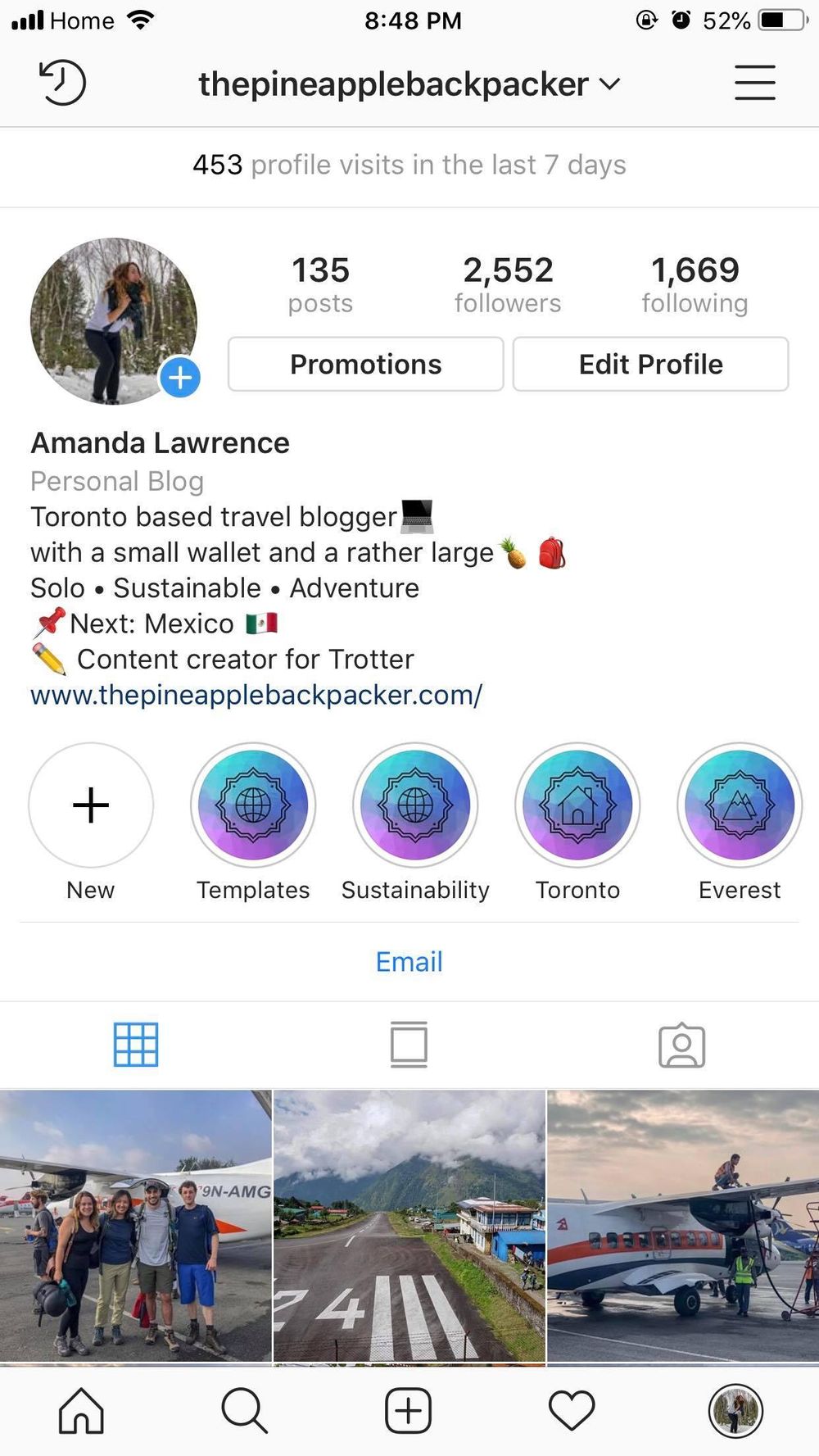 Instagram Rehaul - image 1 - student project