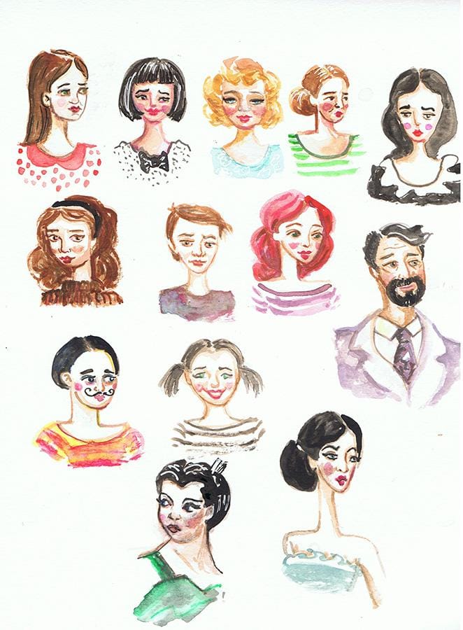 Little faces - image 2 - student project