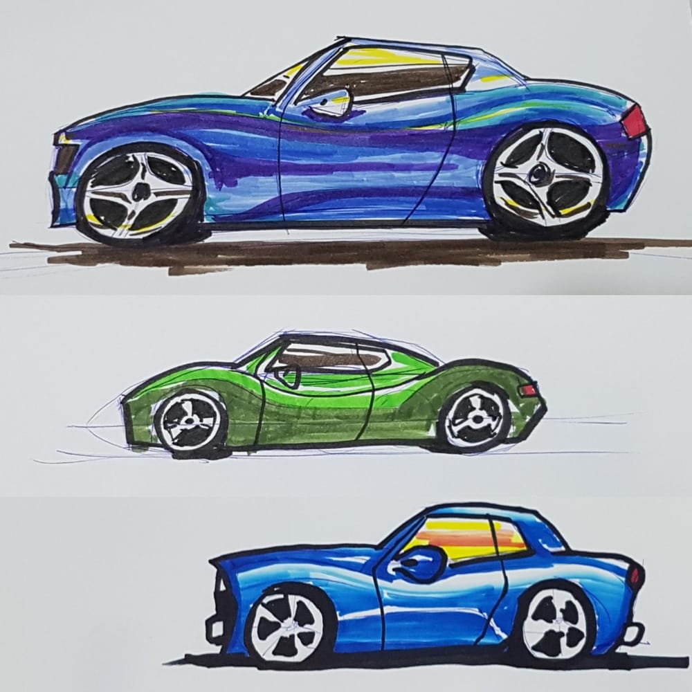 Designing cars, starting out! - image 1 - student project
