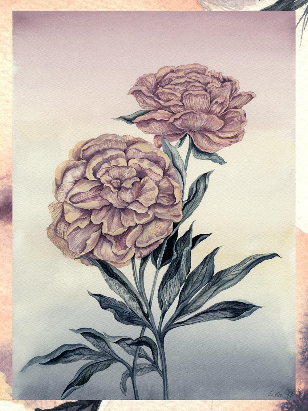 Flower Obsession / Wallpaper Design - image 4 - student project