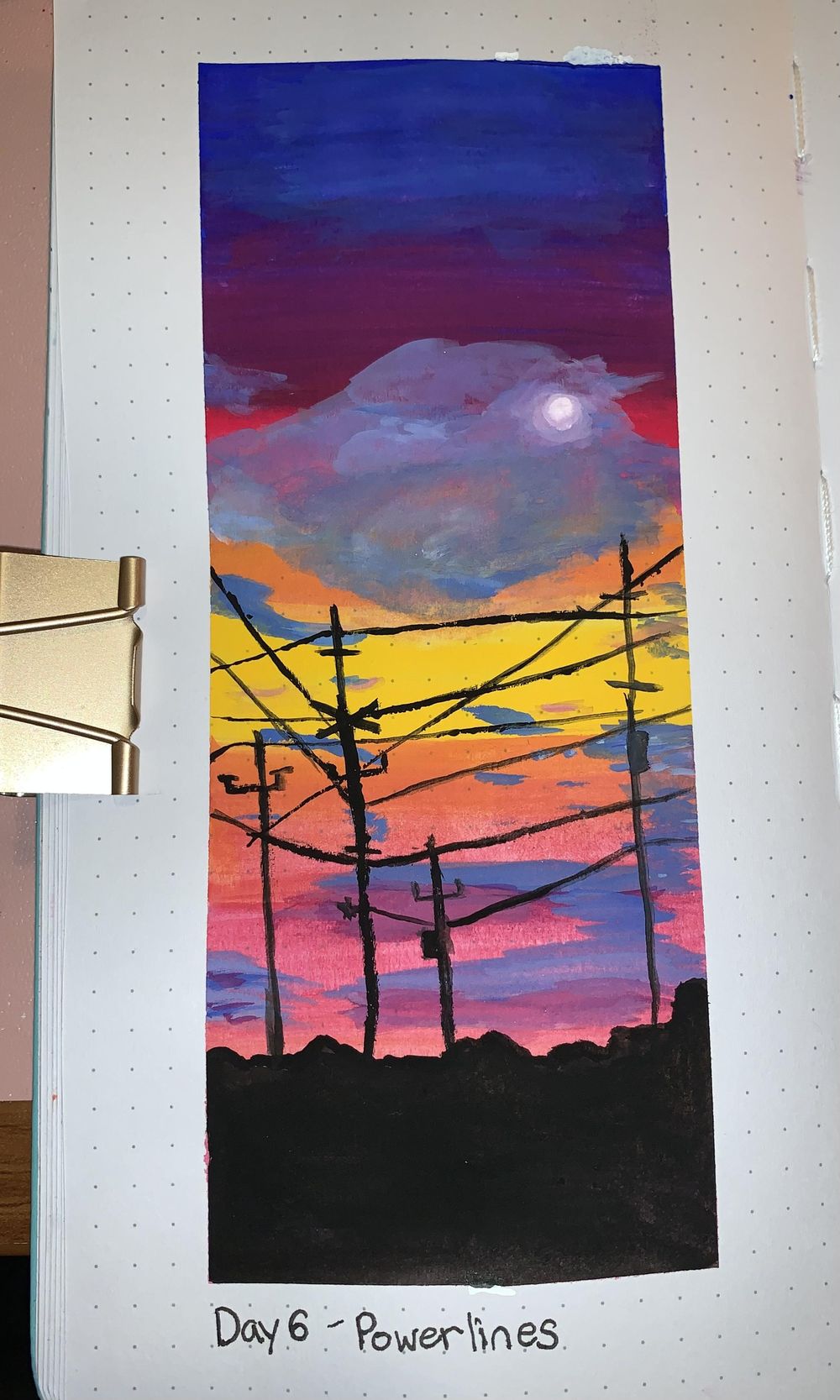 30-day Gouache Challenge - image 6 - student project