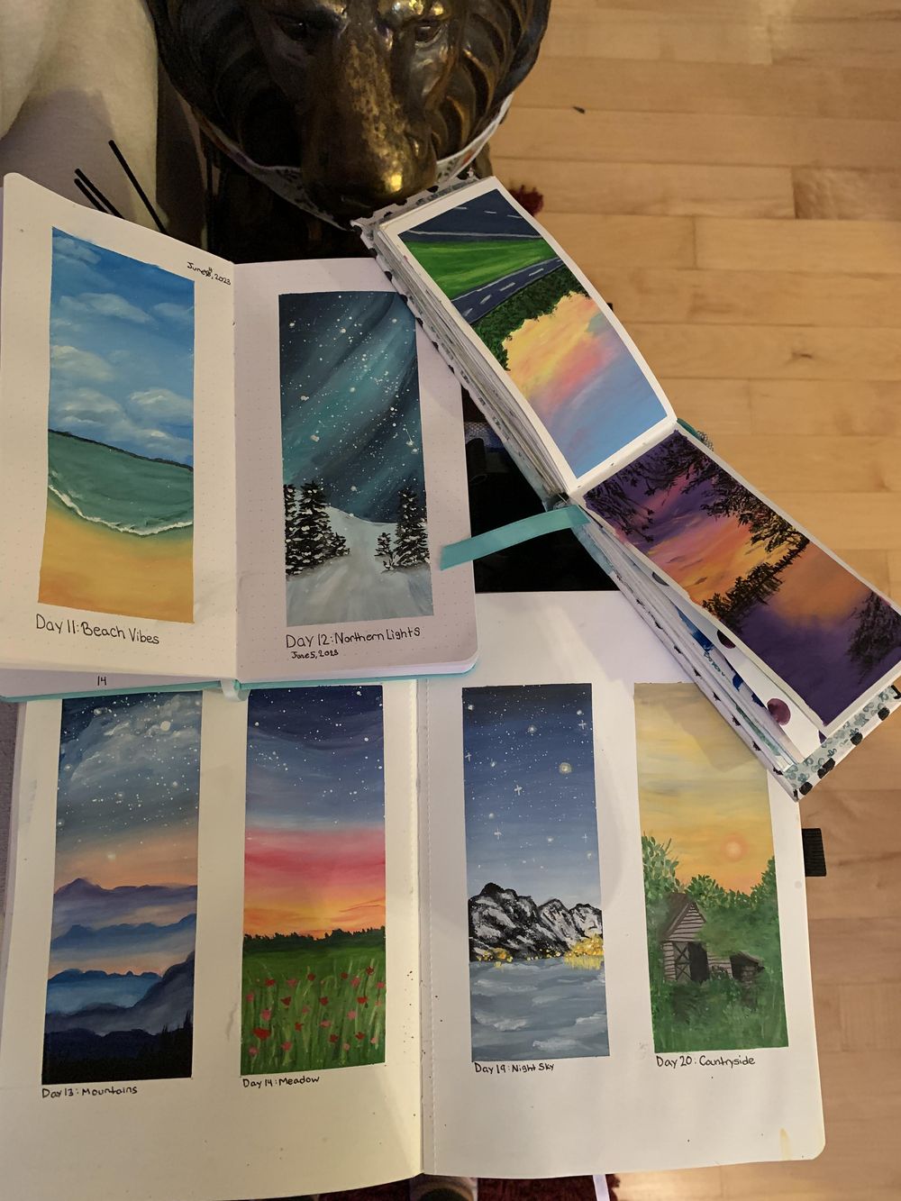 30-day Gouache Challenge - image 33 - student project