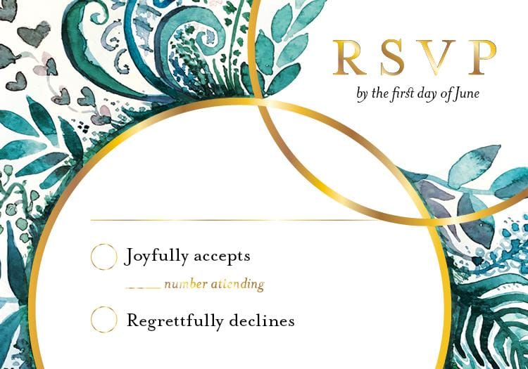 Wedding Suite - Green & Gold - image 2 - student project