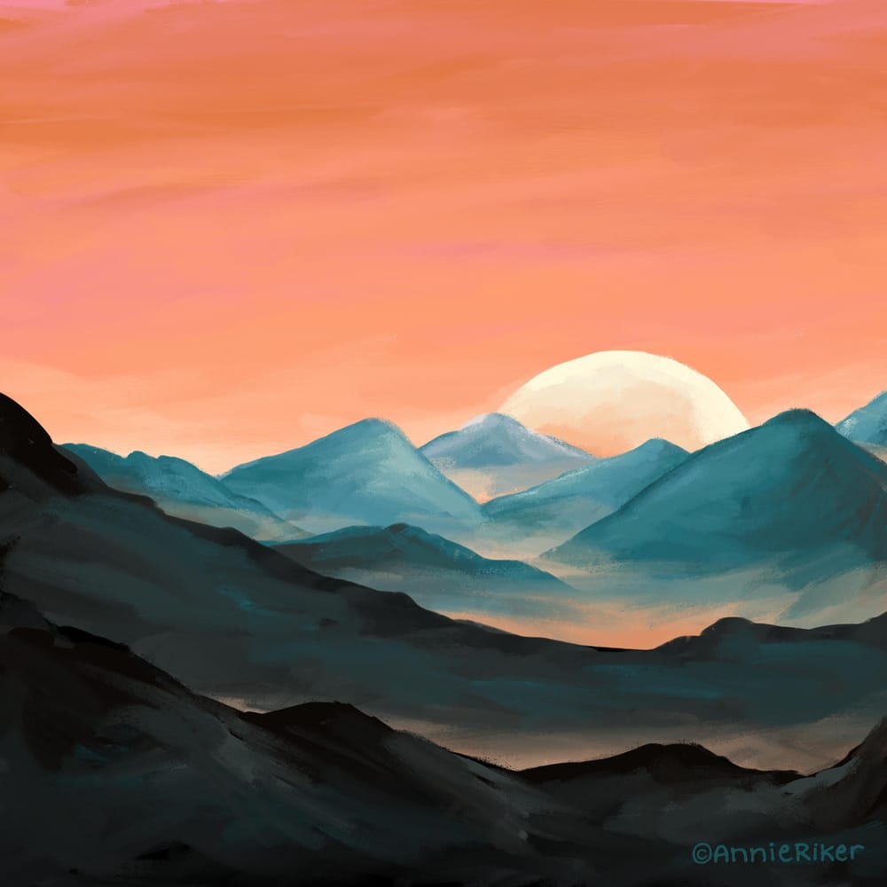 Landscape Painting - image 2 - student project