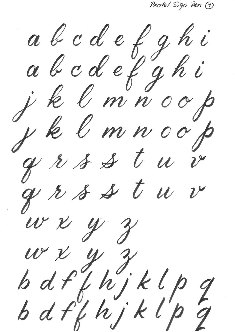 Brush Lettering Beginner - image 6 - student project