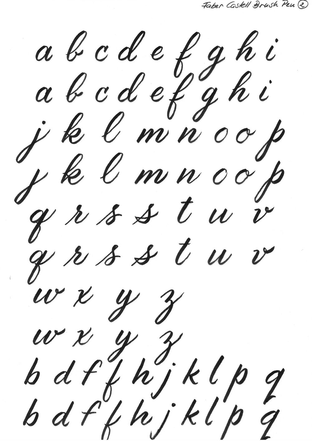 Brush Lettering Beginner - image 5 - student project