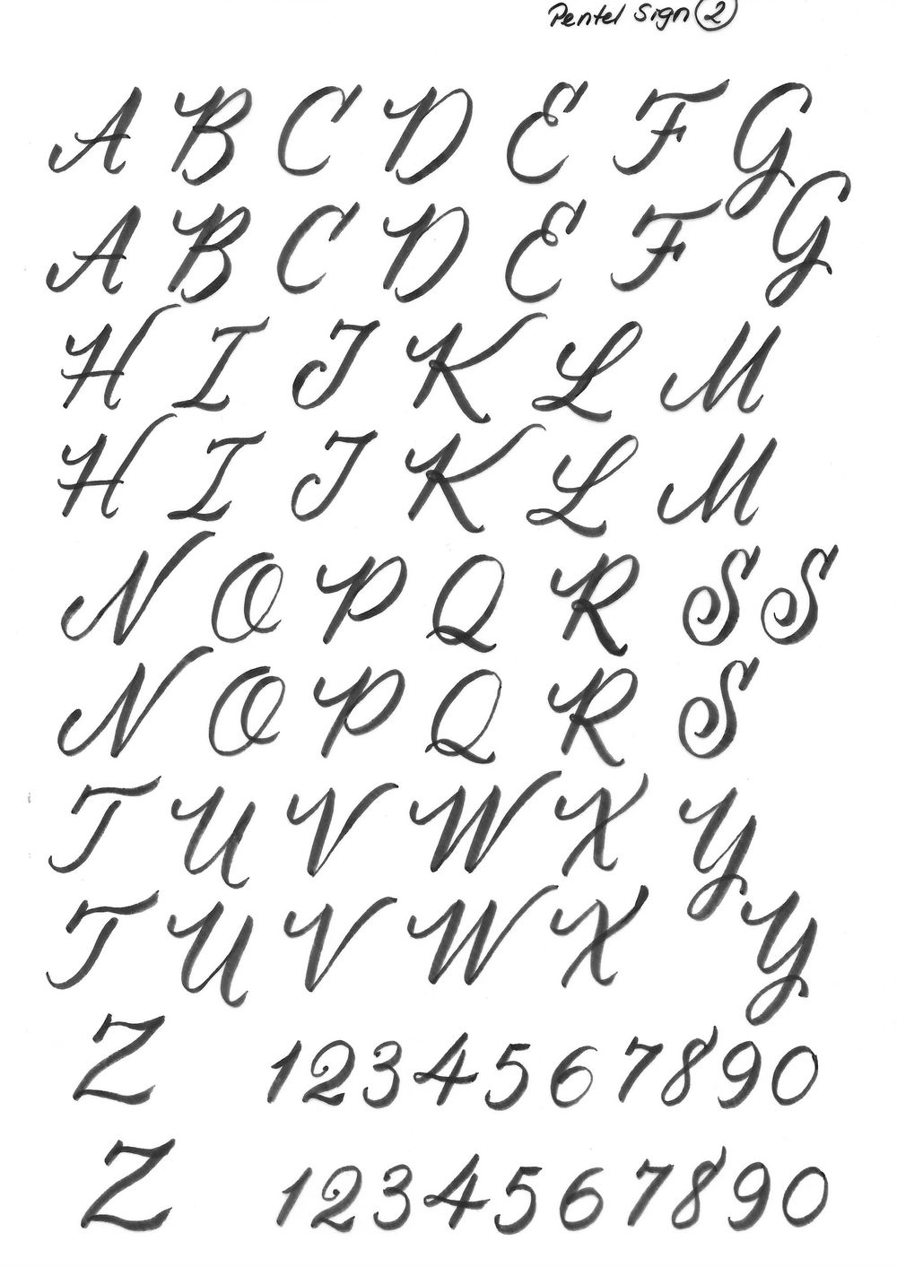 Brush Lettering Beginner - image 15 - student project