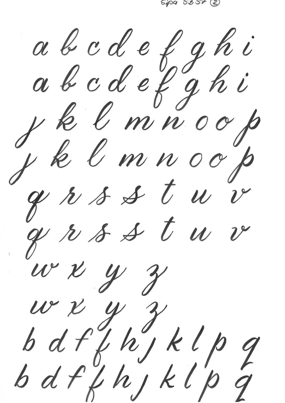 Brush Lettering Beginner - image 9 - student project