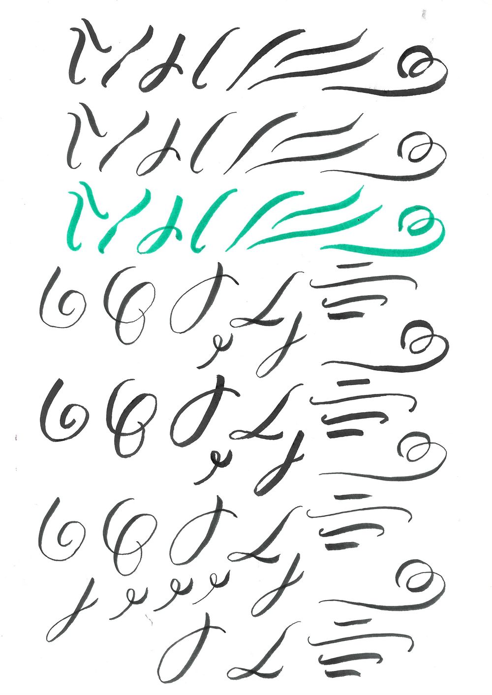 Brush Lettering Beginner - image 3 - student project