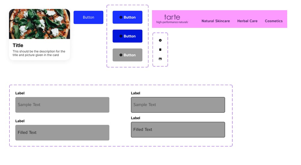 Trying the Components, Variables and Responsive Navigation Bar - image 1 - student project