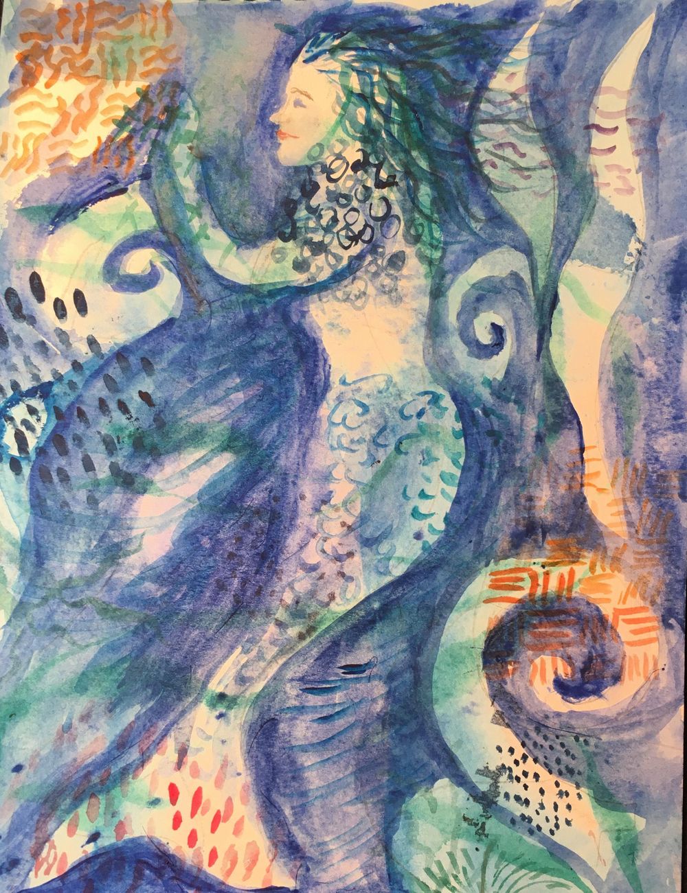 layered mermaid - image 1 - student project